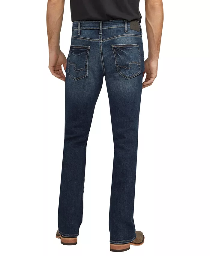 

Мужские джинсы Zac Relaxed Fit Straight Leg Silver Jeans Co., синий
