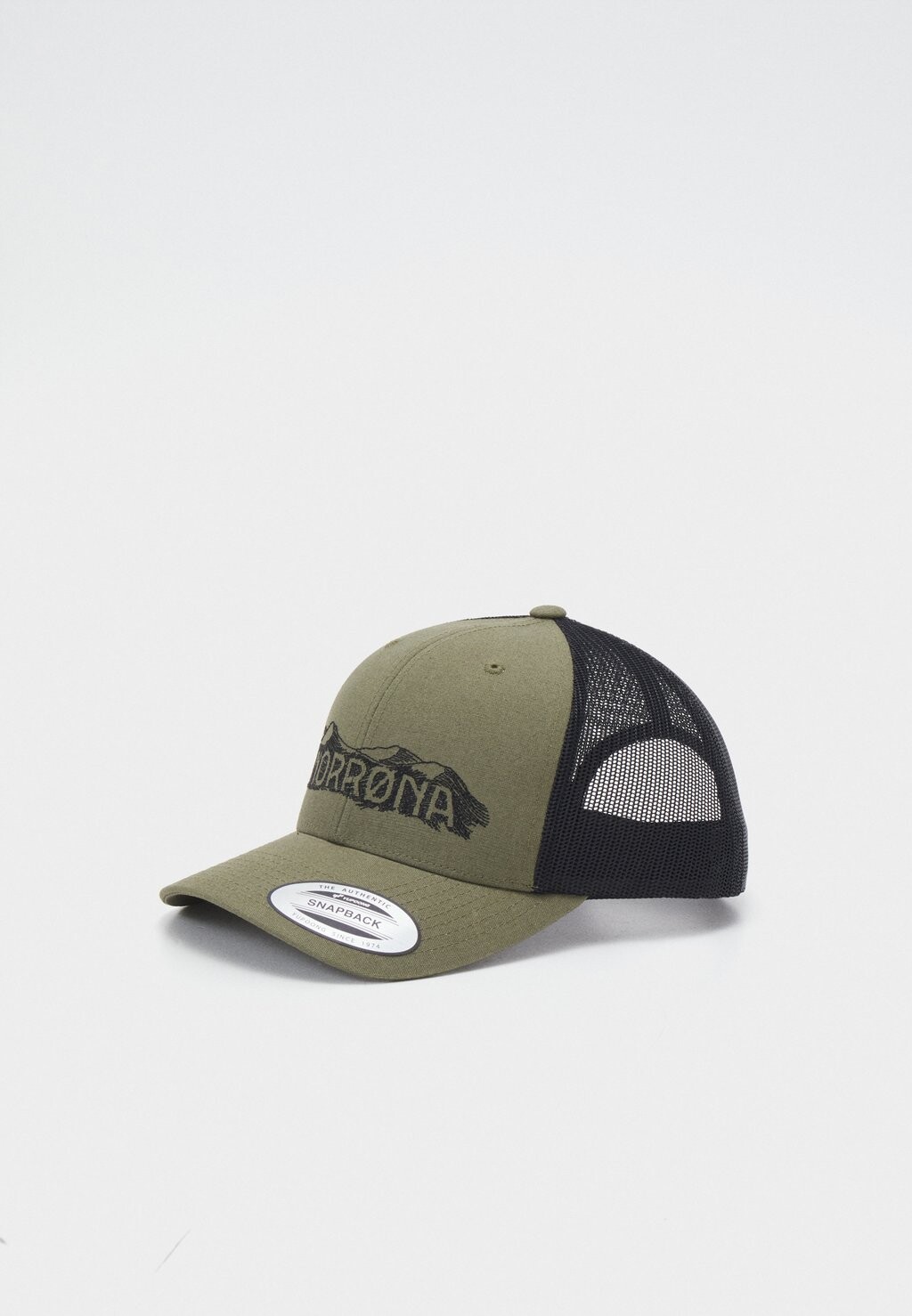 

Бейсболка TRUCKER SNAP BACK UNISEX Norrøna, цвет olive night/caviar
