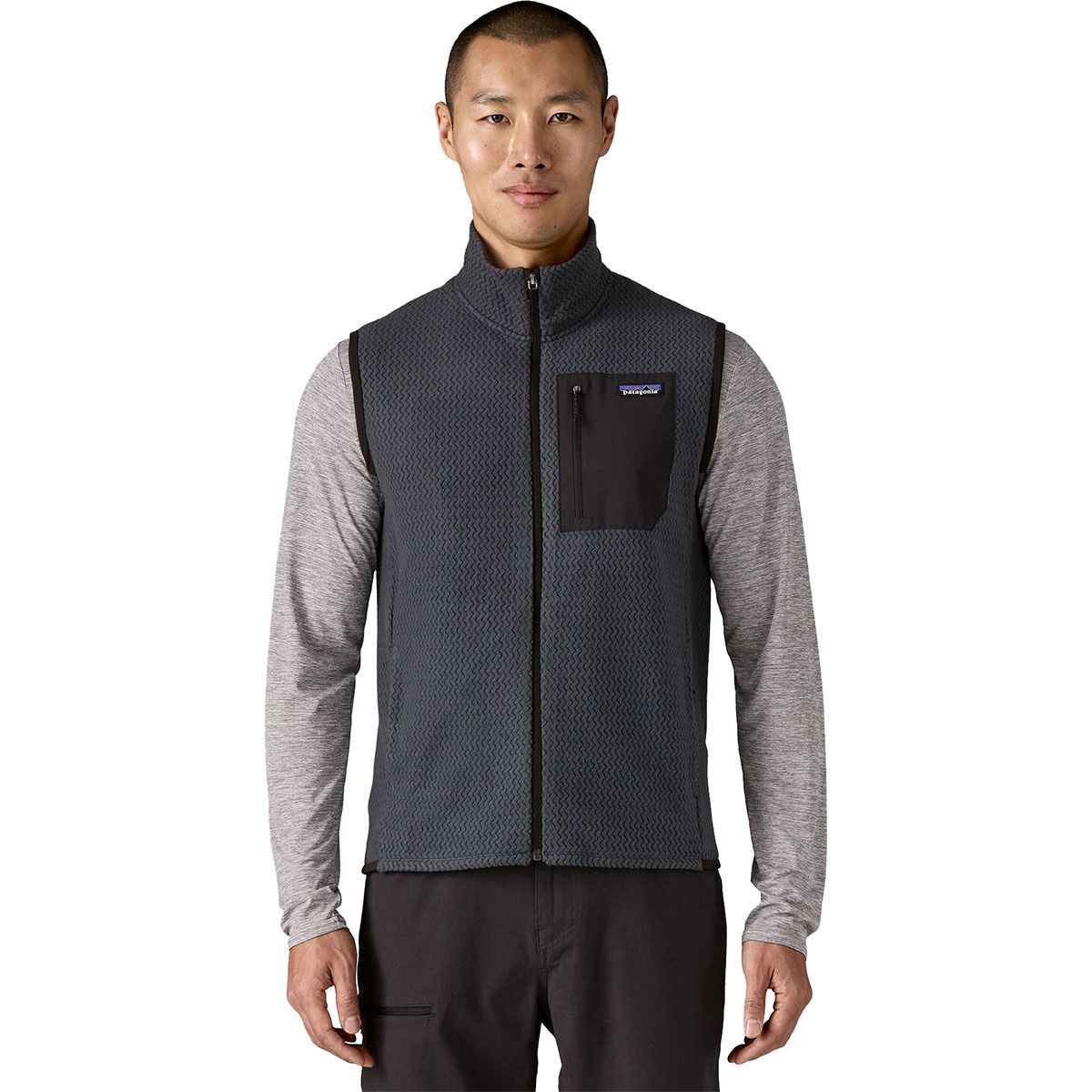 

Жилет R1 Air Patagonia, цвет smolder blue