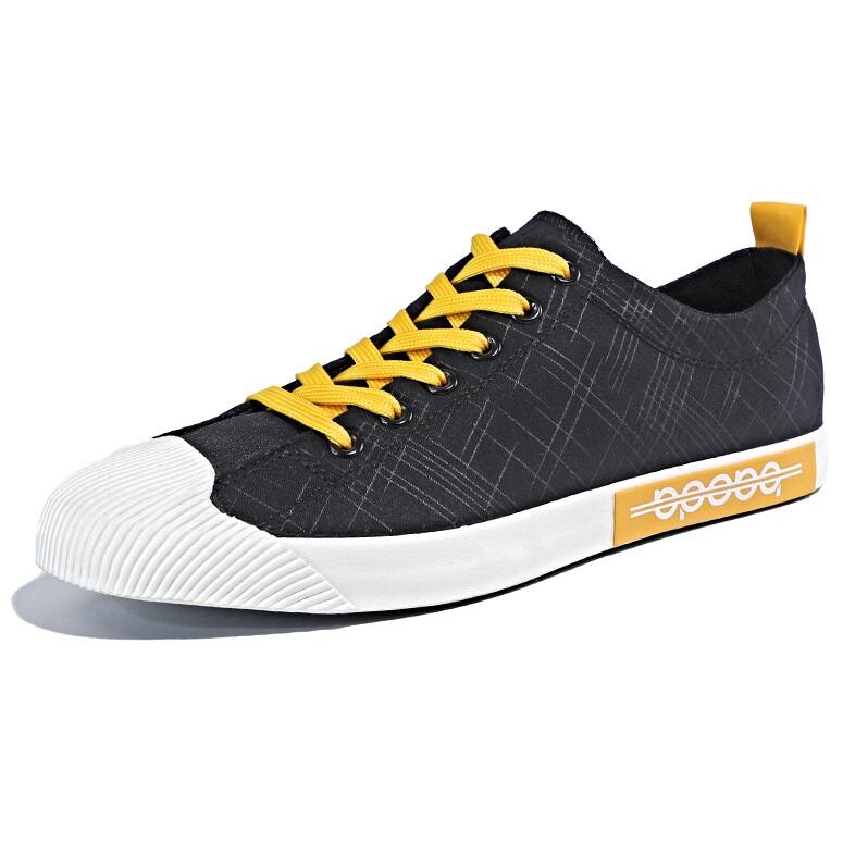 

Кеды Baoda Skateboard Shoes Men Low-Top, черный/белый