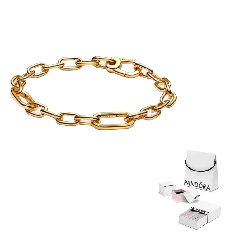 

Позолоченные браслеты Women's Gold Pandora, золотой