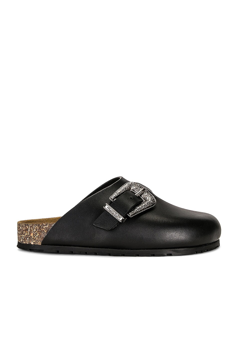 Мюли Jimmy Clog Saint Laurent, цвет Nero