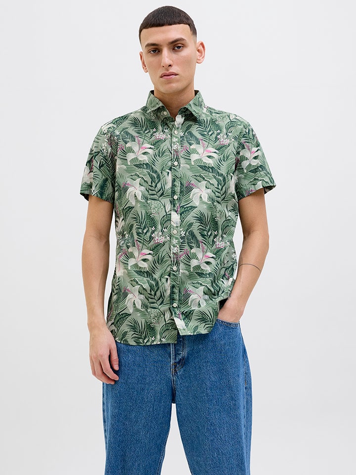 

Рубашка Jack & Jones, зеленый