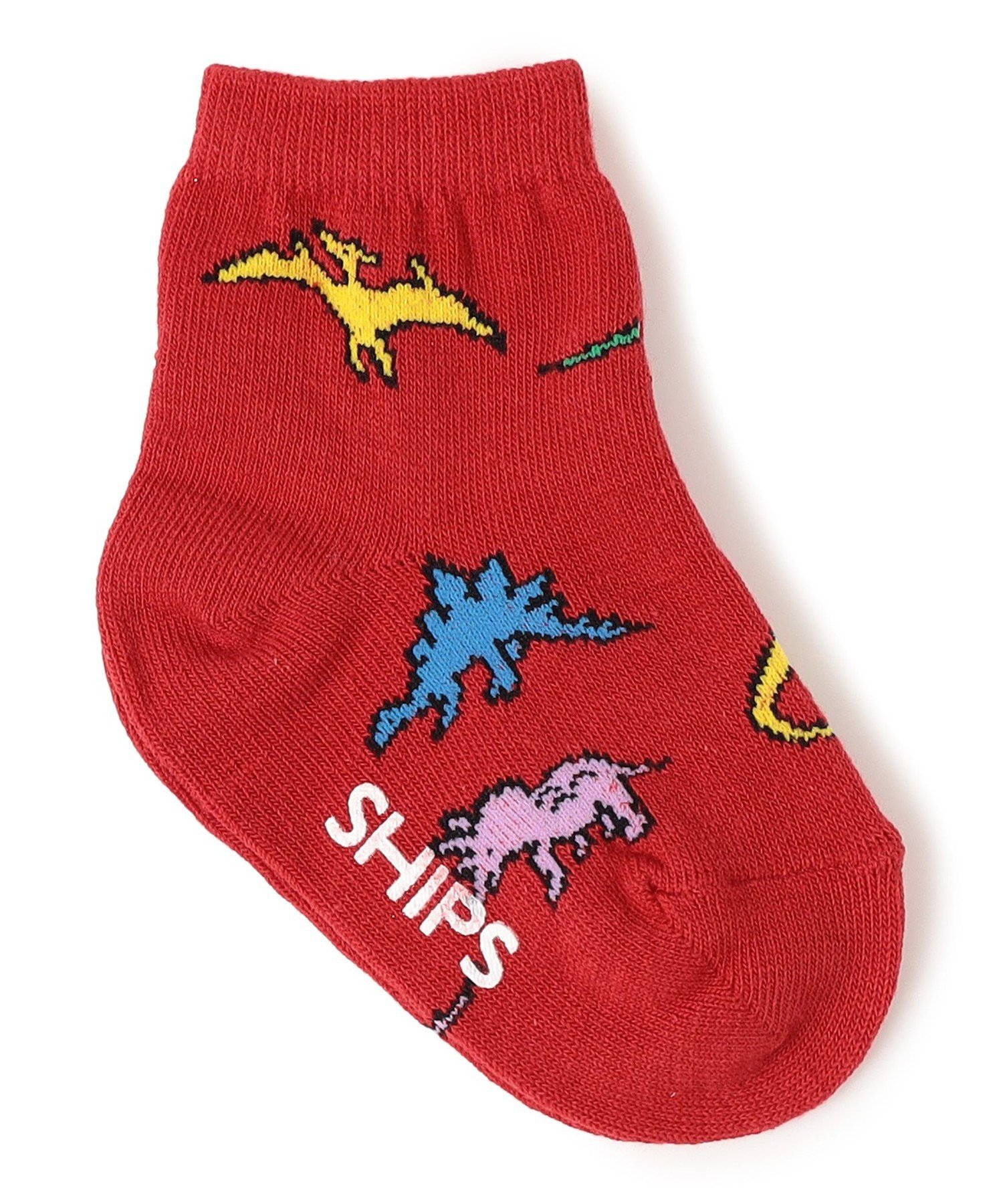 Детские носки с динозаврами SHIPS SHIPS KIDS, Red