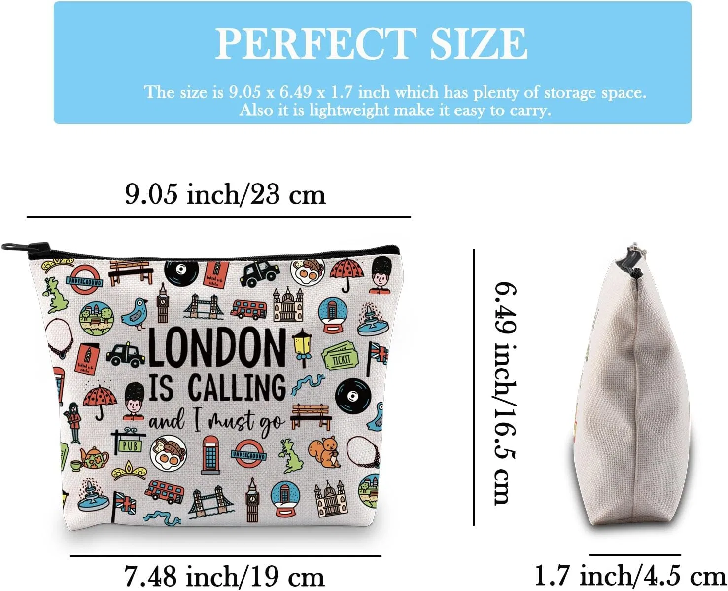 Дорожная косметичка London Girls Weekend Gift Jtouk, Must Go London Bag Eu — фото 2
