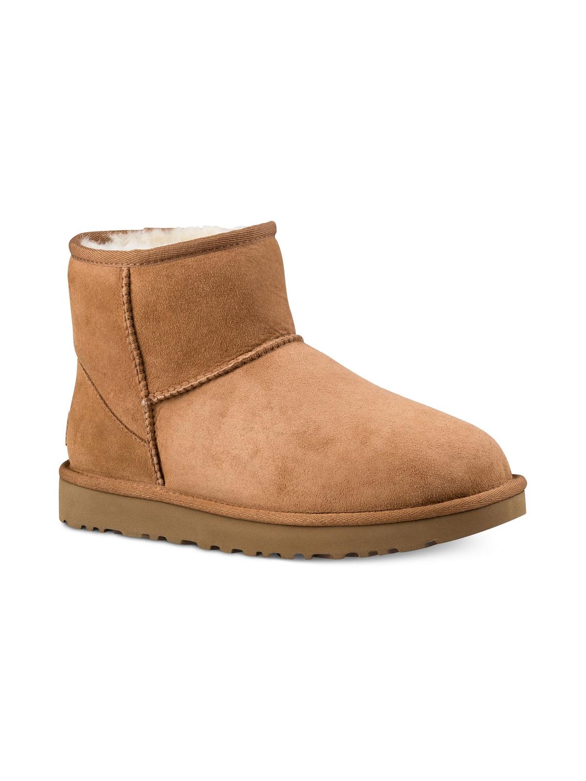 

Женские замшевые овчины Classic Mini II для холодной погоды UGG, цвет Chestnut