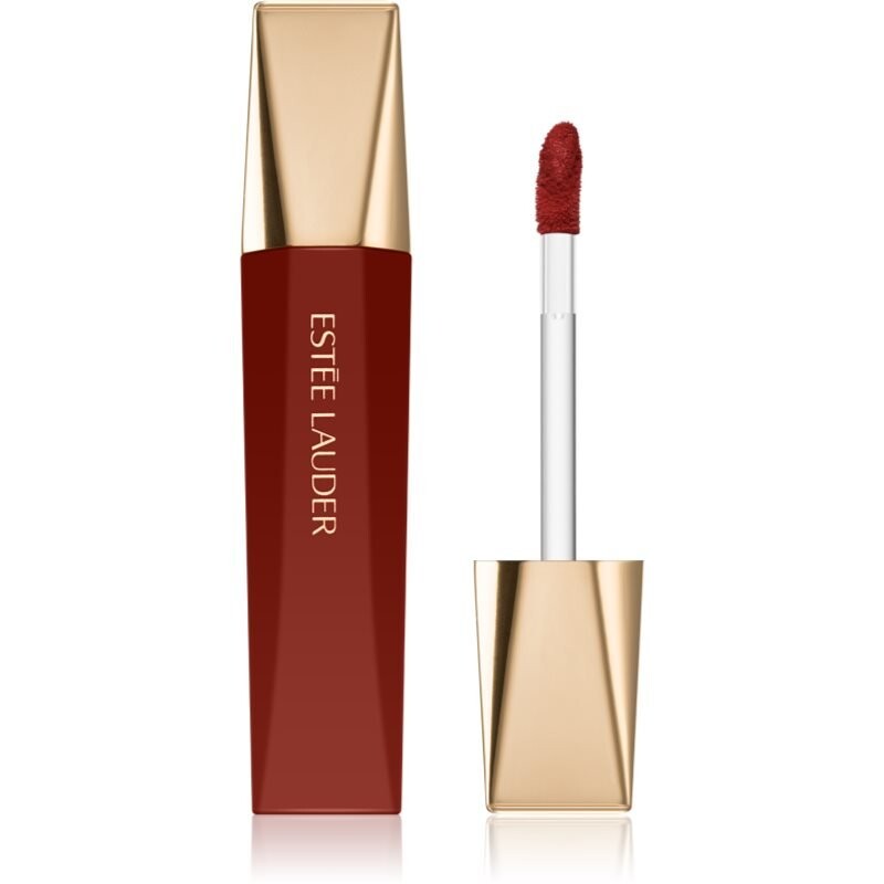 

Estée Lauder Pure Color Whipped Matte Lip Color Легкая матовая жидкая губная помада оттенка 931 Hot Shot 9 мл Inna Marka