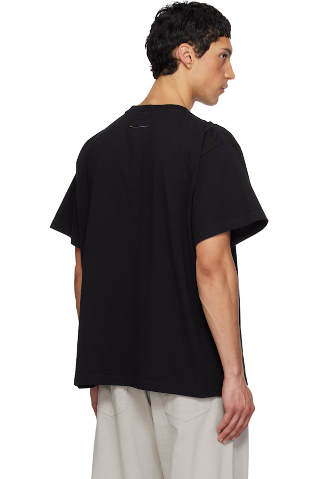 Футболка с ключом Mm6 Maison Margiela, черный — фото 3