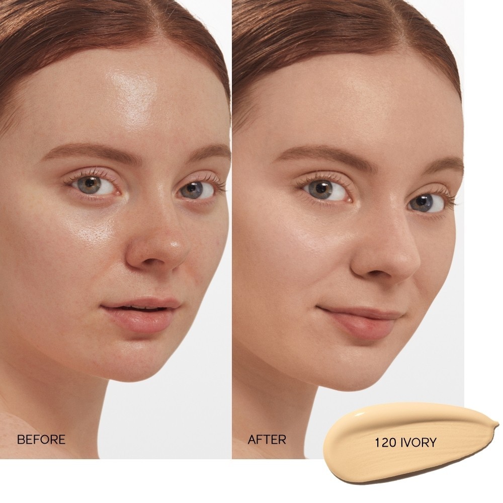 Маска для лица Shiseido — Тональный Synchro skin synchro skin self-refreshing , nr. 120 ivory, 30 мл — фото 2