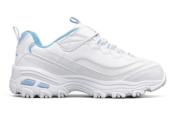 Кроссовки Skechers D'lites 1.0 Low-Running Shoes -KIDS White, белый — фото 2