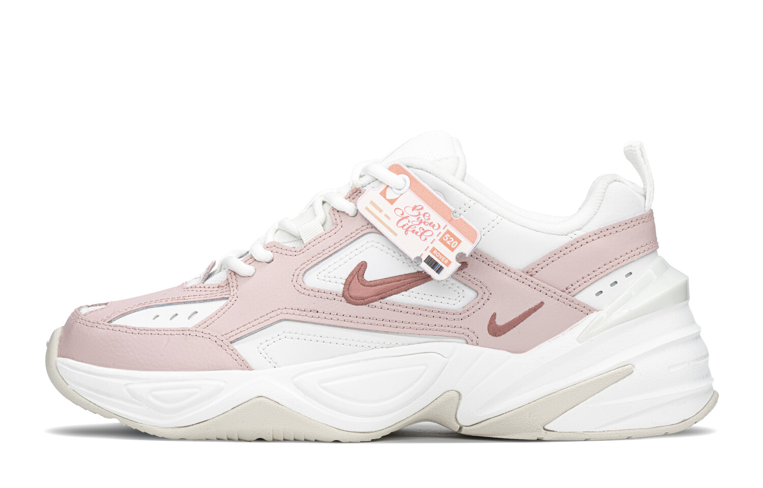 Кроссовки Nike M2K Chunky Sneakers Women's Low-Top Beige Pink