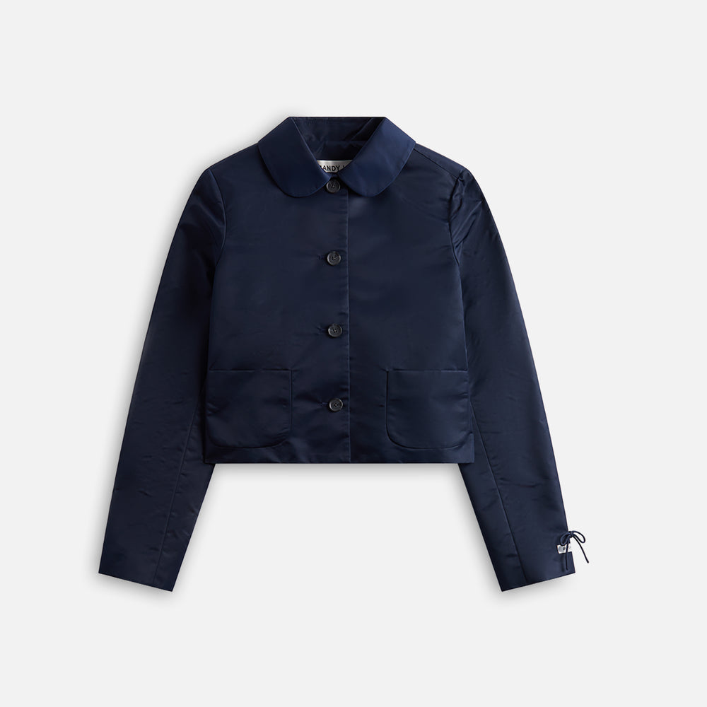 

Куртка Sandy Liang Shelby Jacket, темно-синий