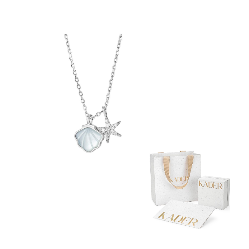 

KADER Комплект из серебра s925 с бриллиантовыми колье для женщин