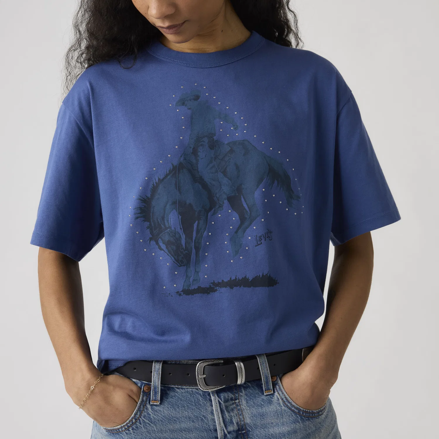 Футболка с графическим логотипом Tabor Levi's, Blue — фото 2