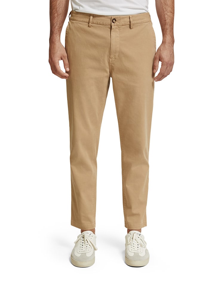 

Брюки чинос Scotch & Soda, бежевый