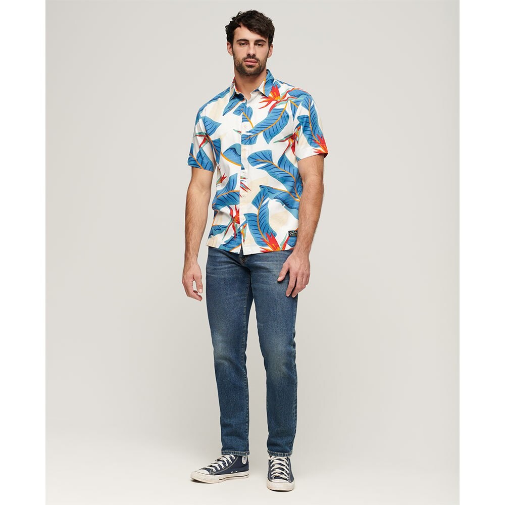 Рубашка с коротким рукавом Superdry Hawaiian, Разноцветный — фото 4