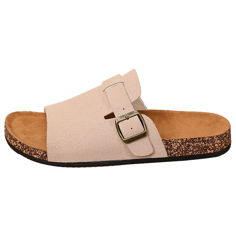 

Wooden Rabbit Скользоустойчивые шлепанцы унисекс бежевые, цвет Beige