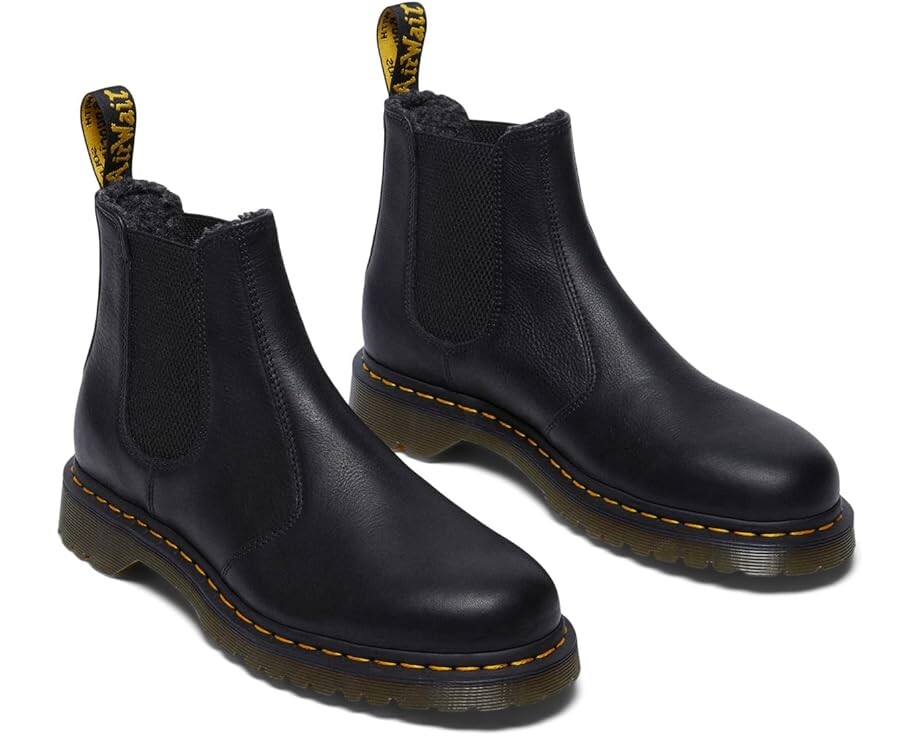 

Ботинки Unisex Dr. Martens 2976 Warmwair Grizzly Leather Chelsea Boots, черный