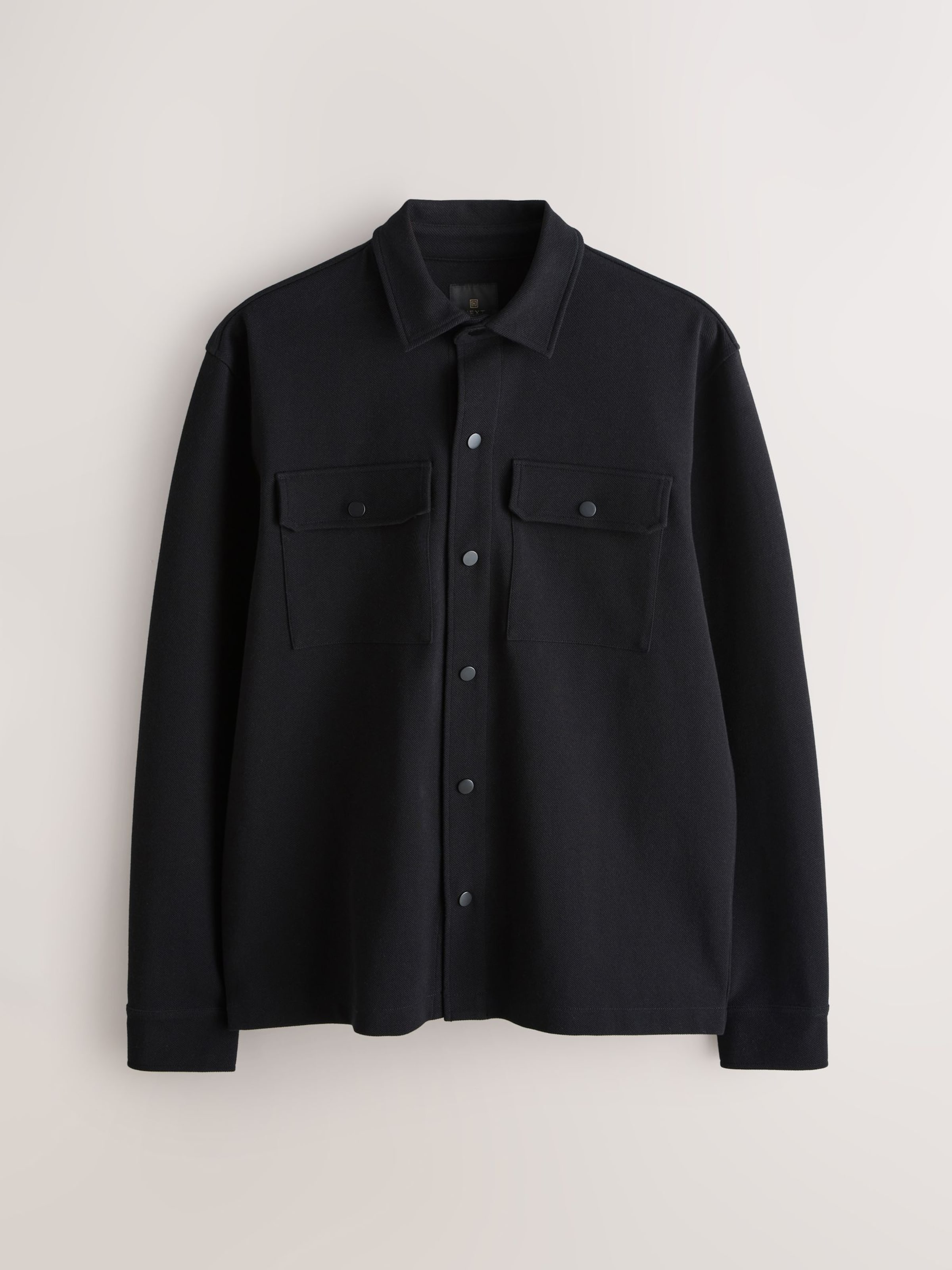 Next Рубашка на пуговицах Regular fit в цвете Navy, Black — фото 2