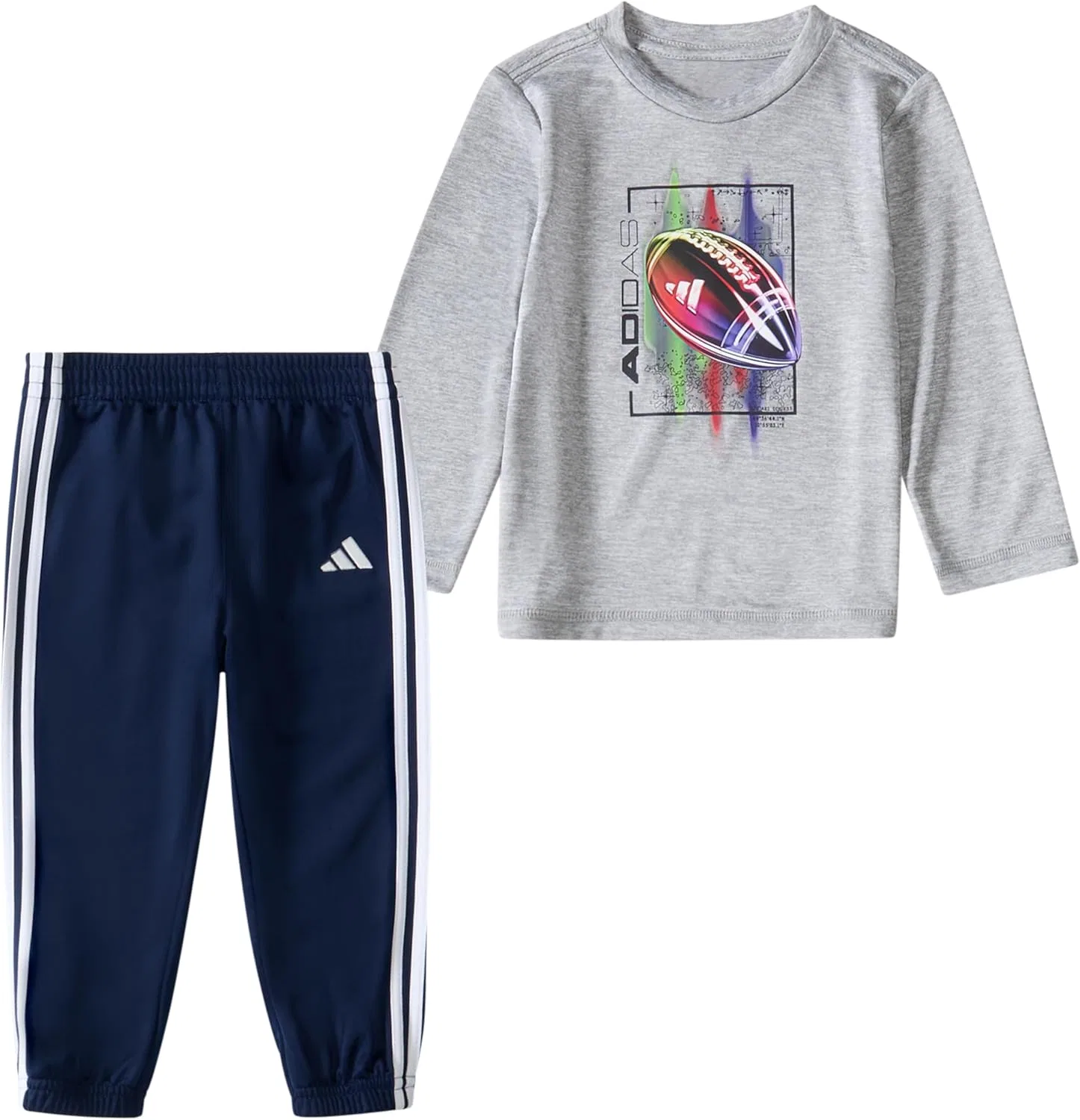 Детский спортивный костюм adidas, 2 предмета, Medium Grey Heather
