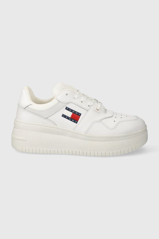 

Кроссовки TJW RETRO BASKET FLATFORM ESS Tommy Jeans, белый