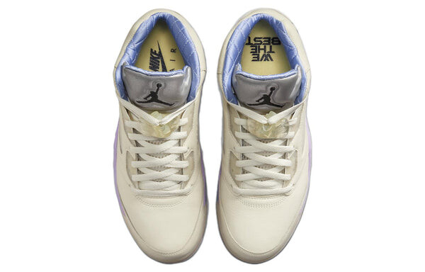 Кроссовки 5 retro x dj khaled 'we the best - sail' Air Jordan, мультиколор — фото 4