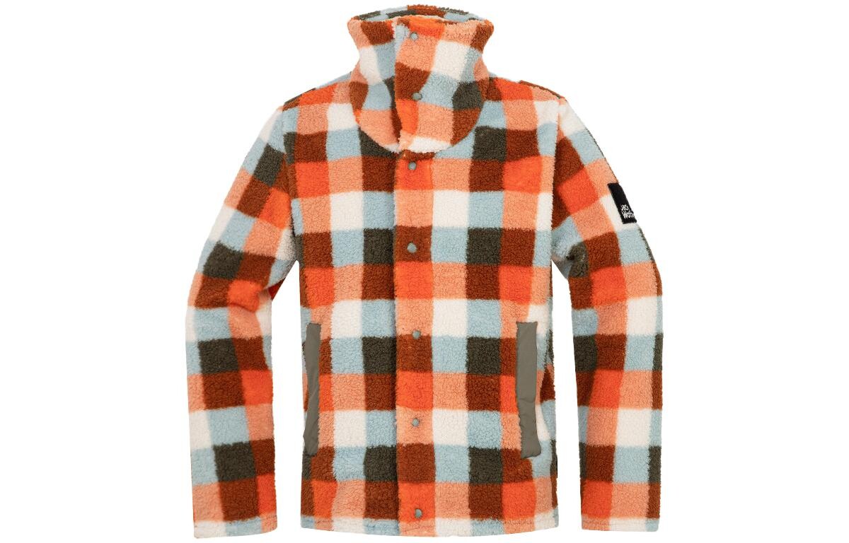 

Куртка унисекс Jack Wolfskin, цвет Pearl white check 8602