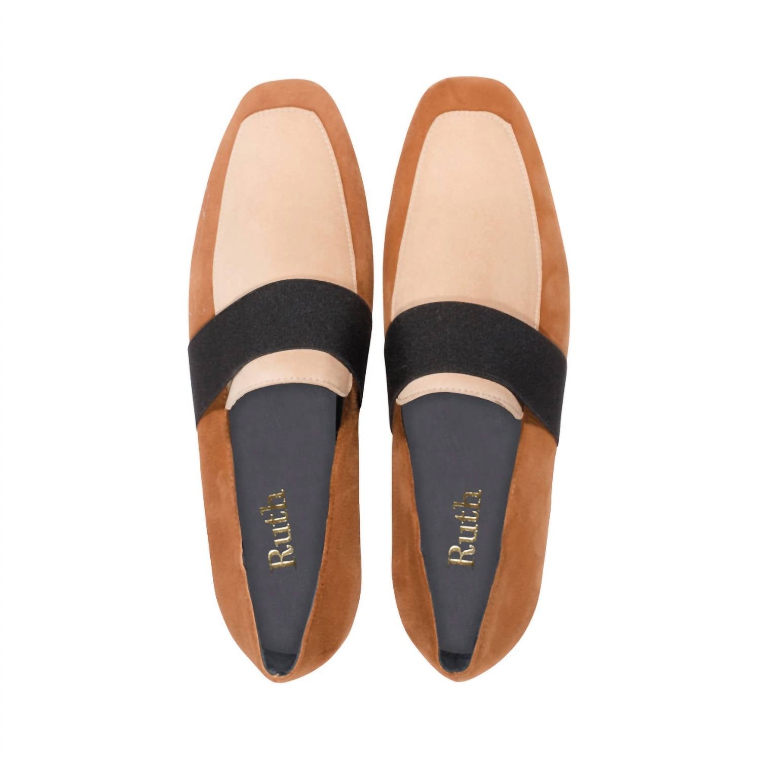 Женские туфли Harrison Slip On In Saddle / бежевые Ruth Secret — фото 2