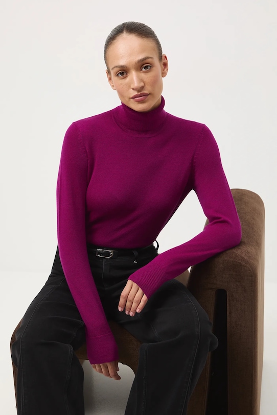 

Свитер из мериносовой шерсти Medicine, розовый