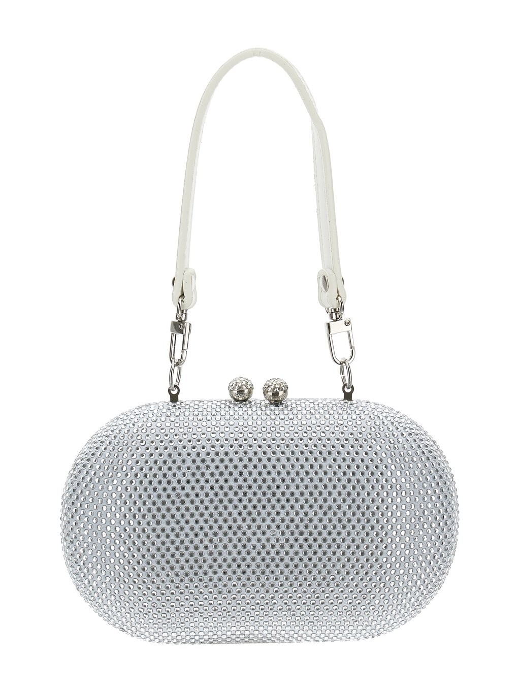 

Клатч POCHETTE LUNA STRASS Monnalisa, серебристый