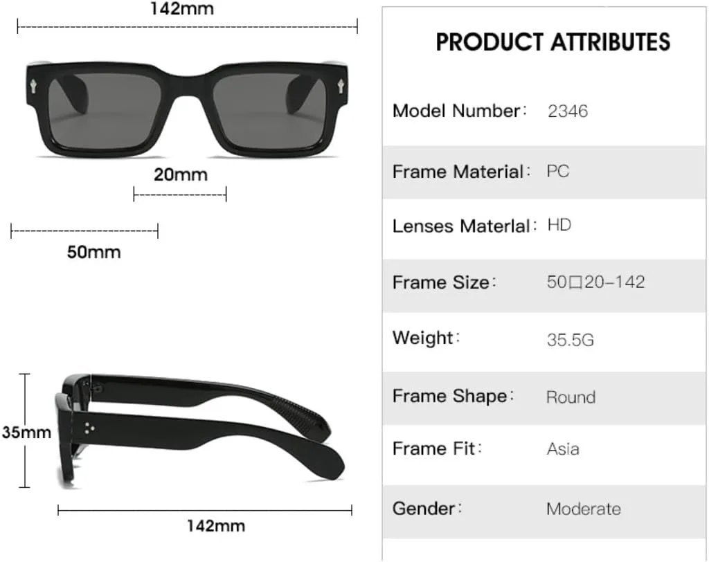 

Солнцезащитные очки с защитой UV400 | Черная маленькая оправа, цветные линзы | для женщин и мужчин, для занятий спортом на открытом воздухе и вождения DSVIGF, White