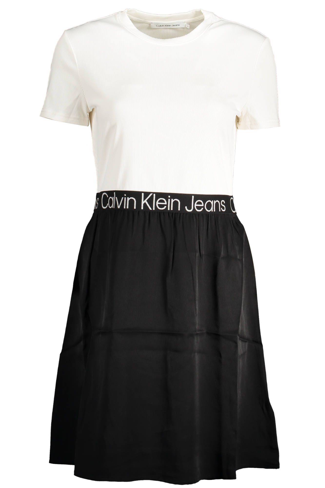 

Белое женское платье из полиэстера Calvin Klein