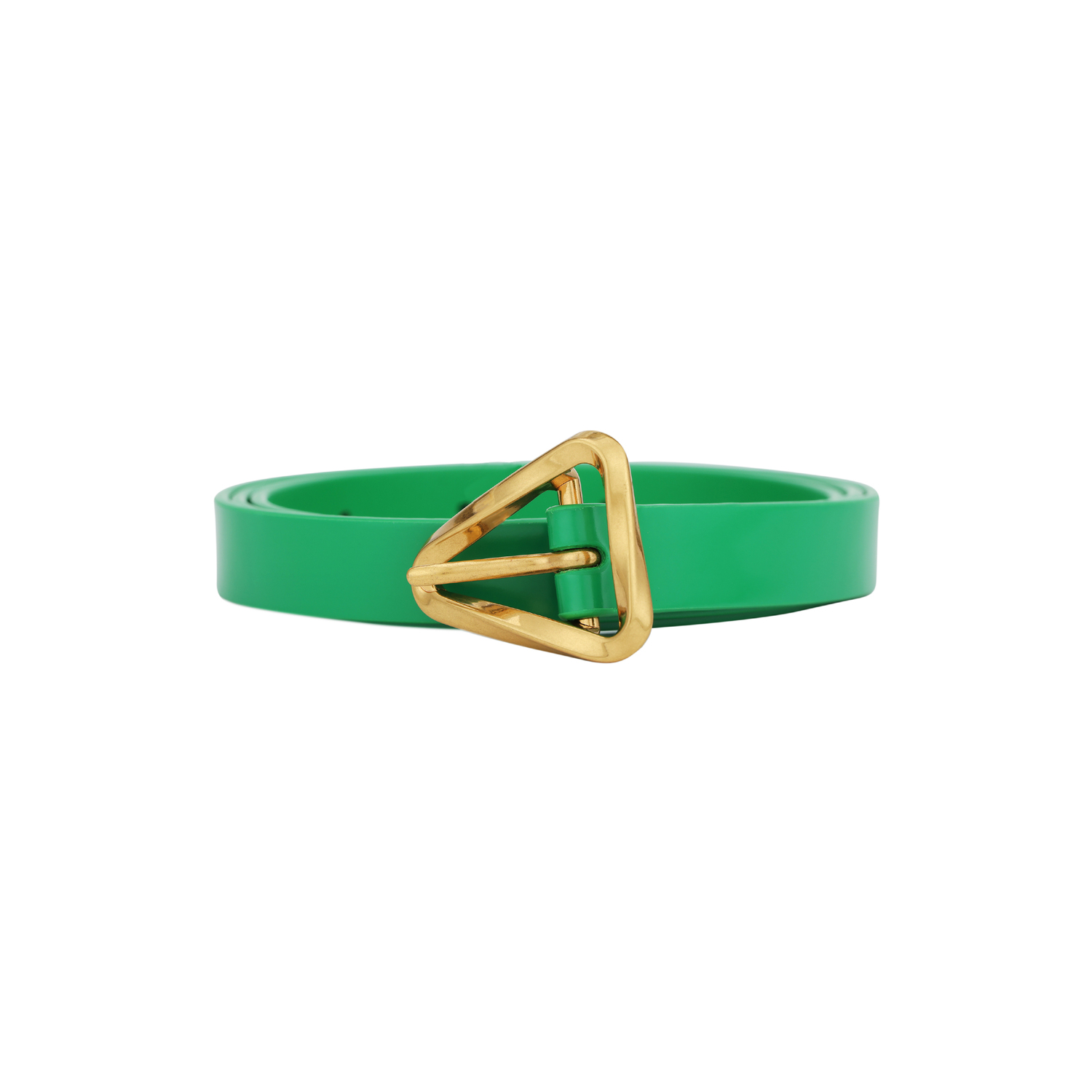 

Bottega Veneta Кожаный женский ремень зелёный шириной 1.5 см, Green