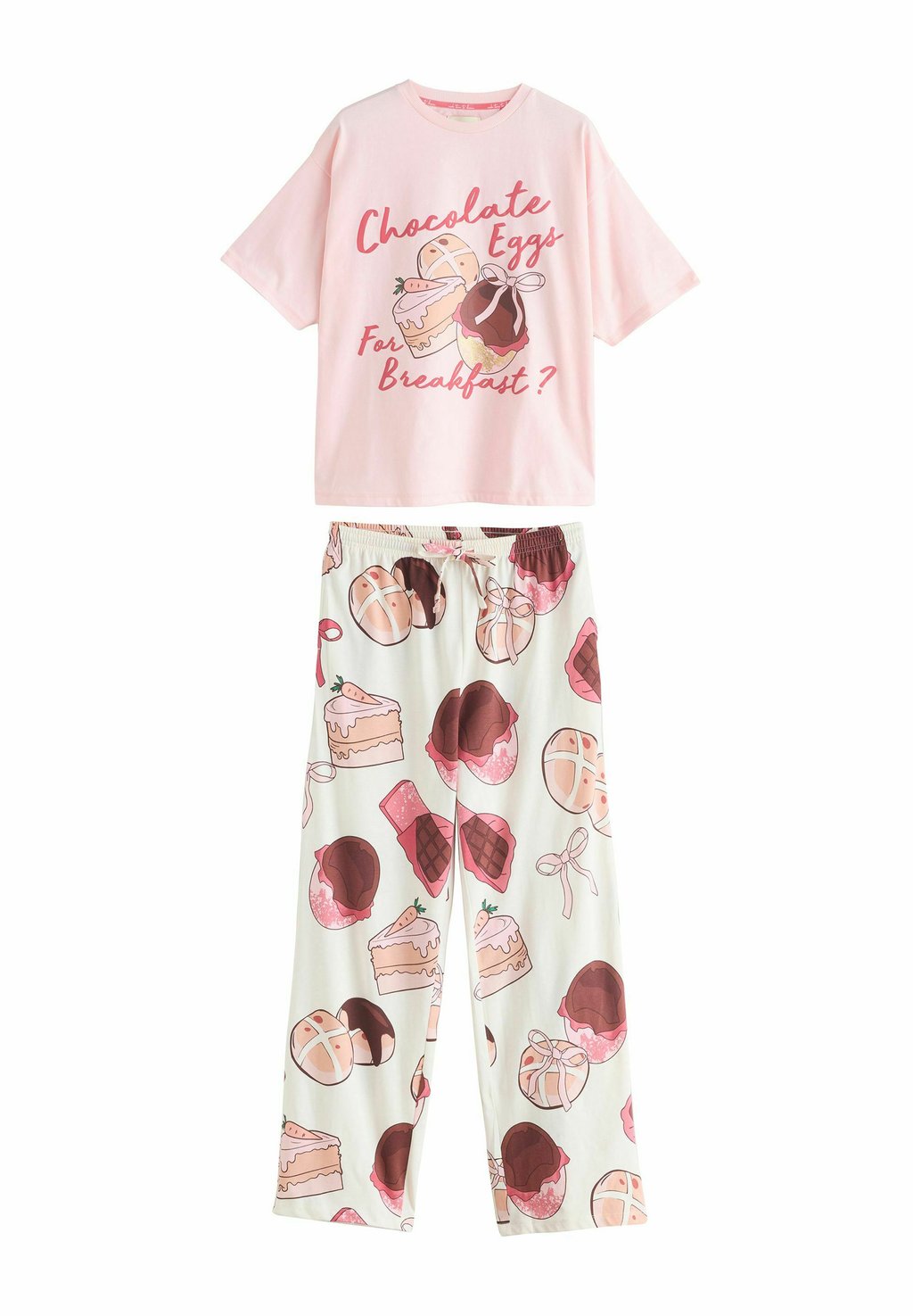 

Пижама TALL FIT - SHORT SLEEVE - Pyjama set Next, розовый