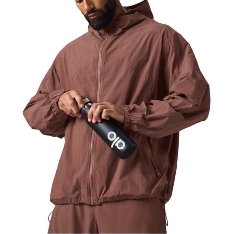 

Alo Yoga Куртка унисекс черная, Chestnut/Chestnut