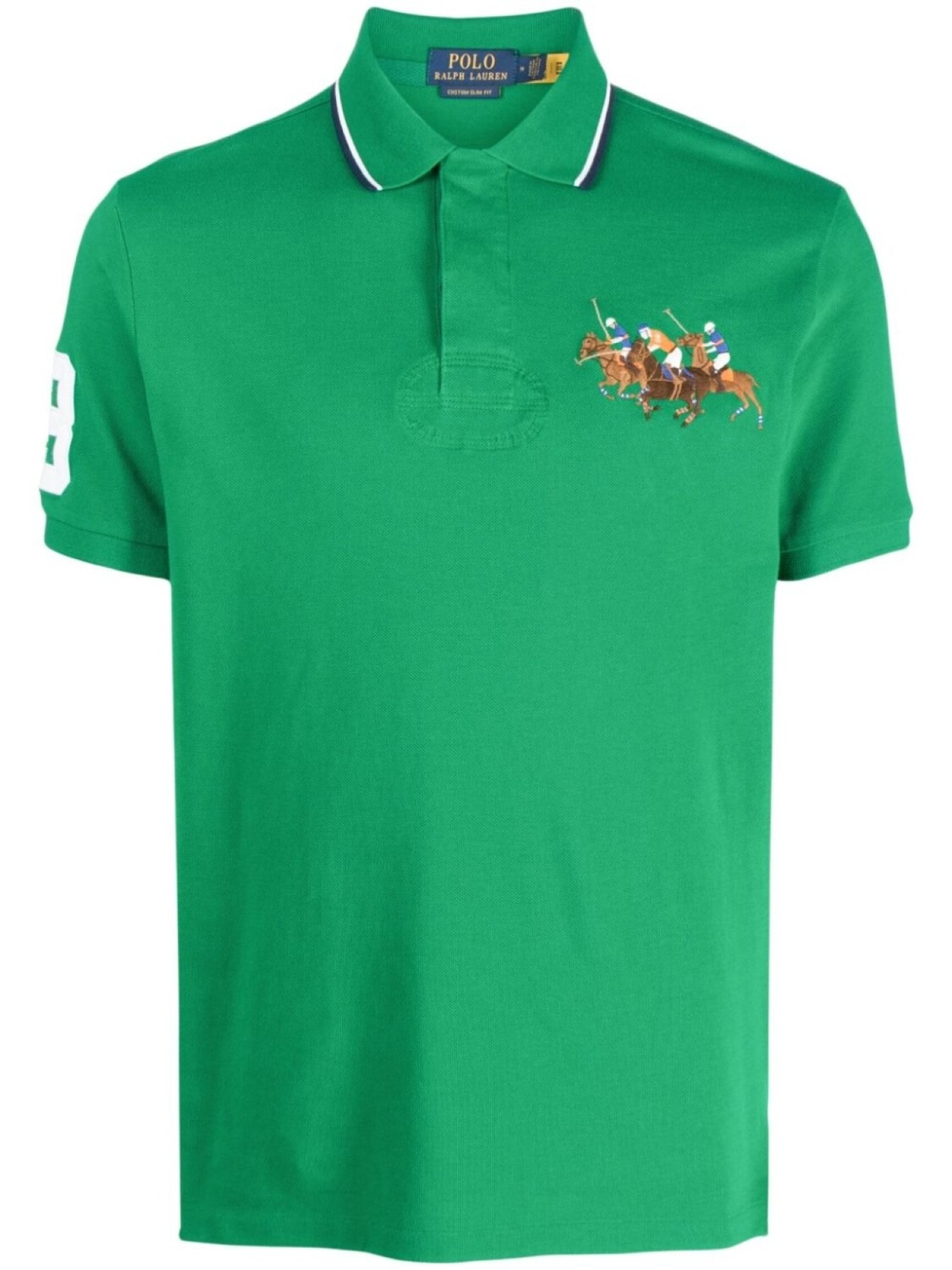

Polo Ralph Lauren рубашка поло с вышивкой, зеленый