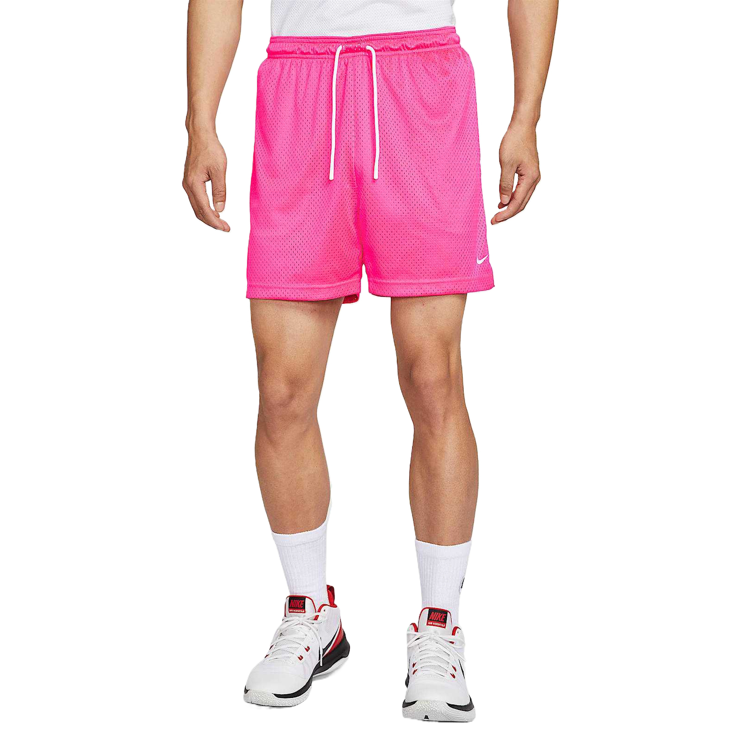 Мужские баскетбольные шорты Dri Fit прозрачный розовый Nike, розовый — фото 4