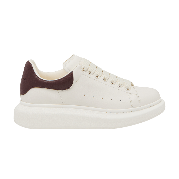 

Кроссовки Alexander McQueen Oversized Sneaker 'Off-White Bordeaux', кремовый