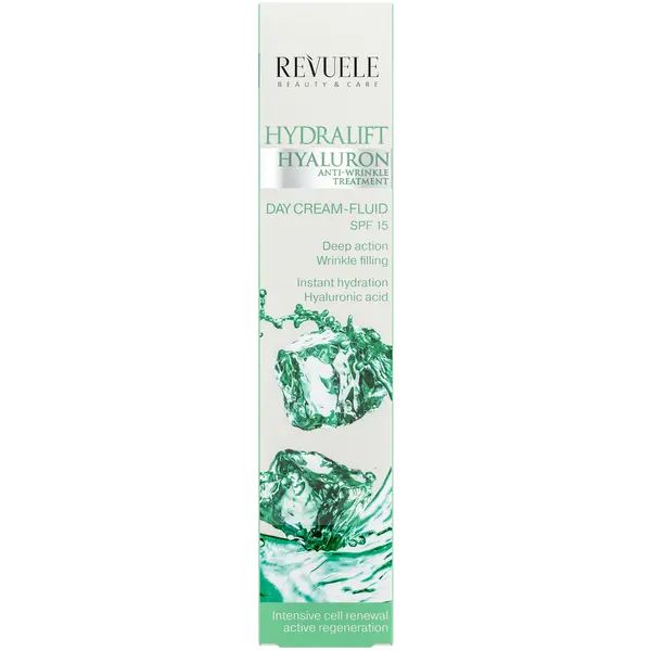 Флюид Revuele — Увлажняющий - для лица на день spf15, Hydralift hyaluron, 50 мл — фото 2
