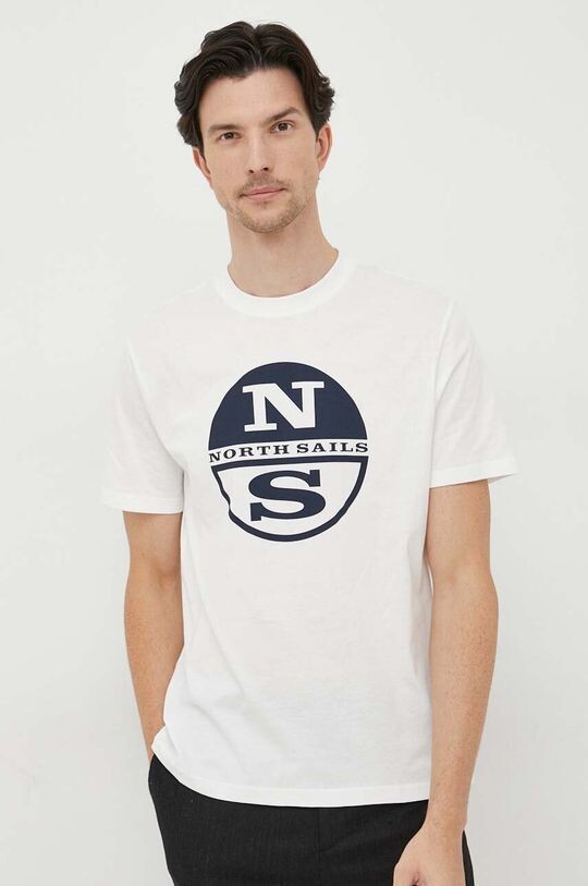 

Хлопковая футболка North Sails, белый
