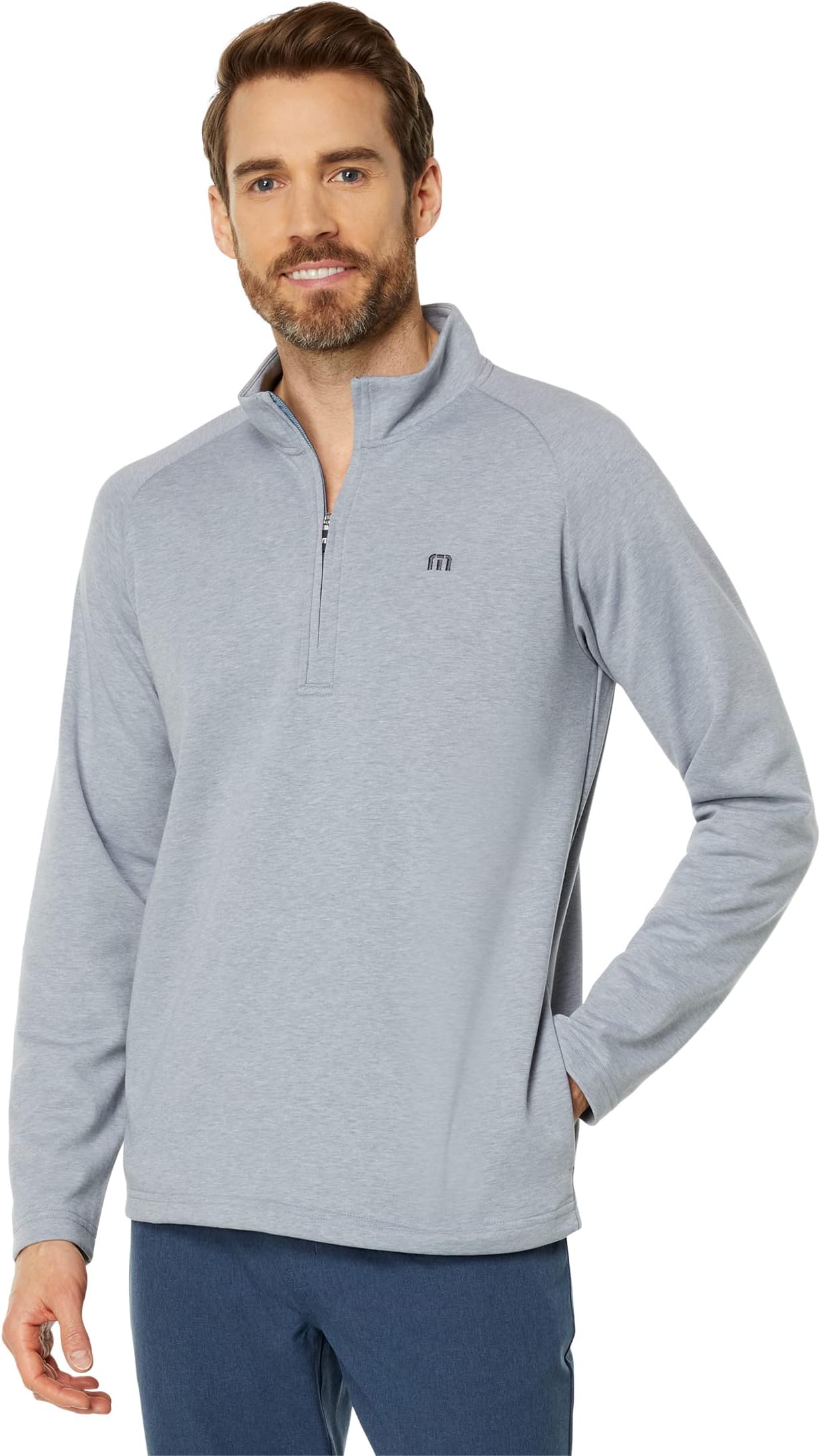 

Куртка Upgraded TravisMathew, цвет Heather Grey