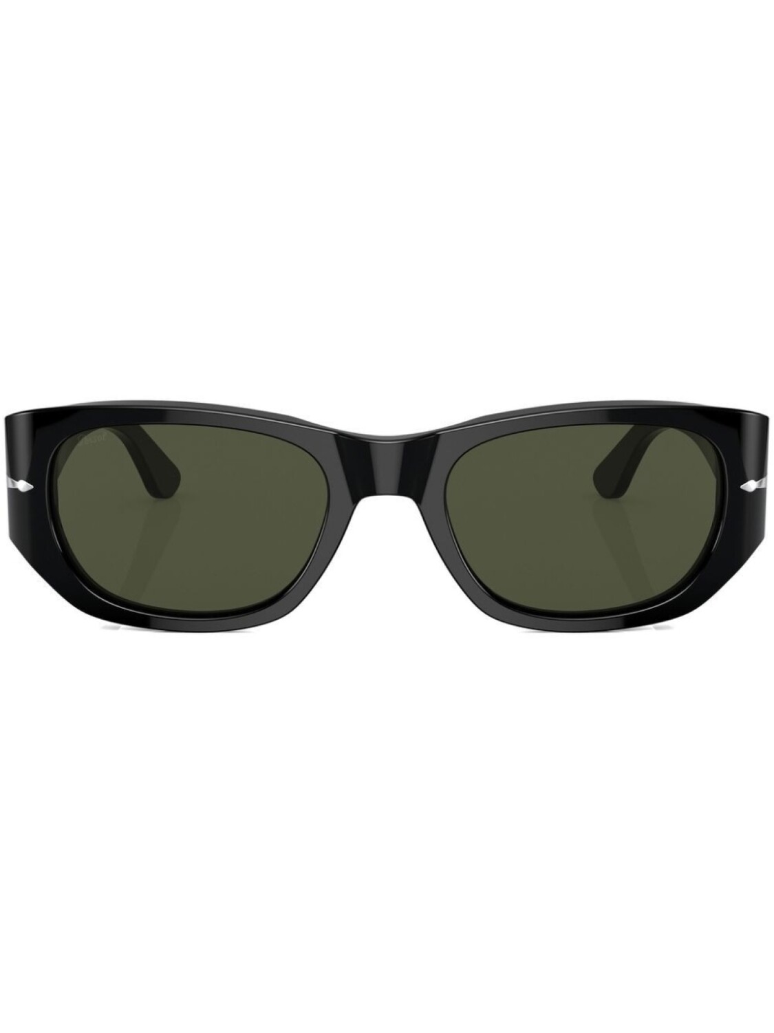 

Persol солнцезащитные очки в прямоугольной оправе, черный