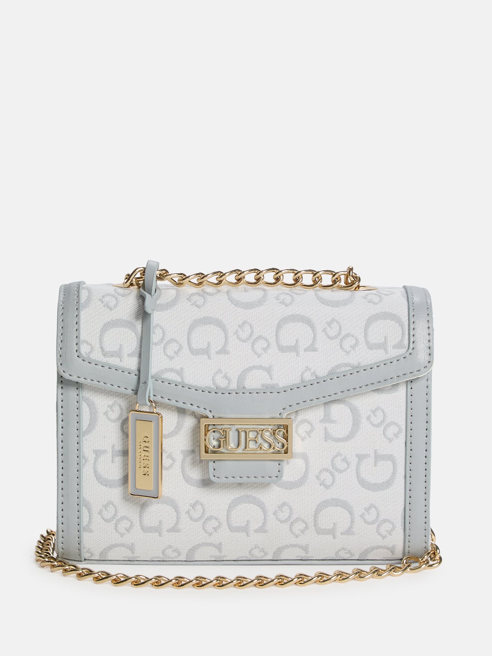 

Кошелек Sabrina на цепочке Guess Factory, синий