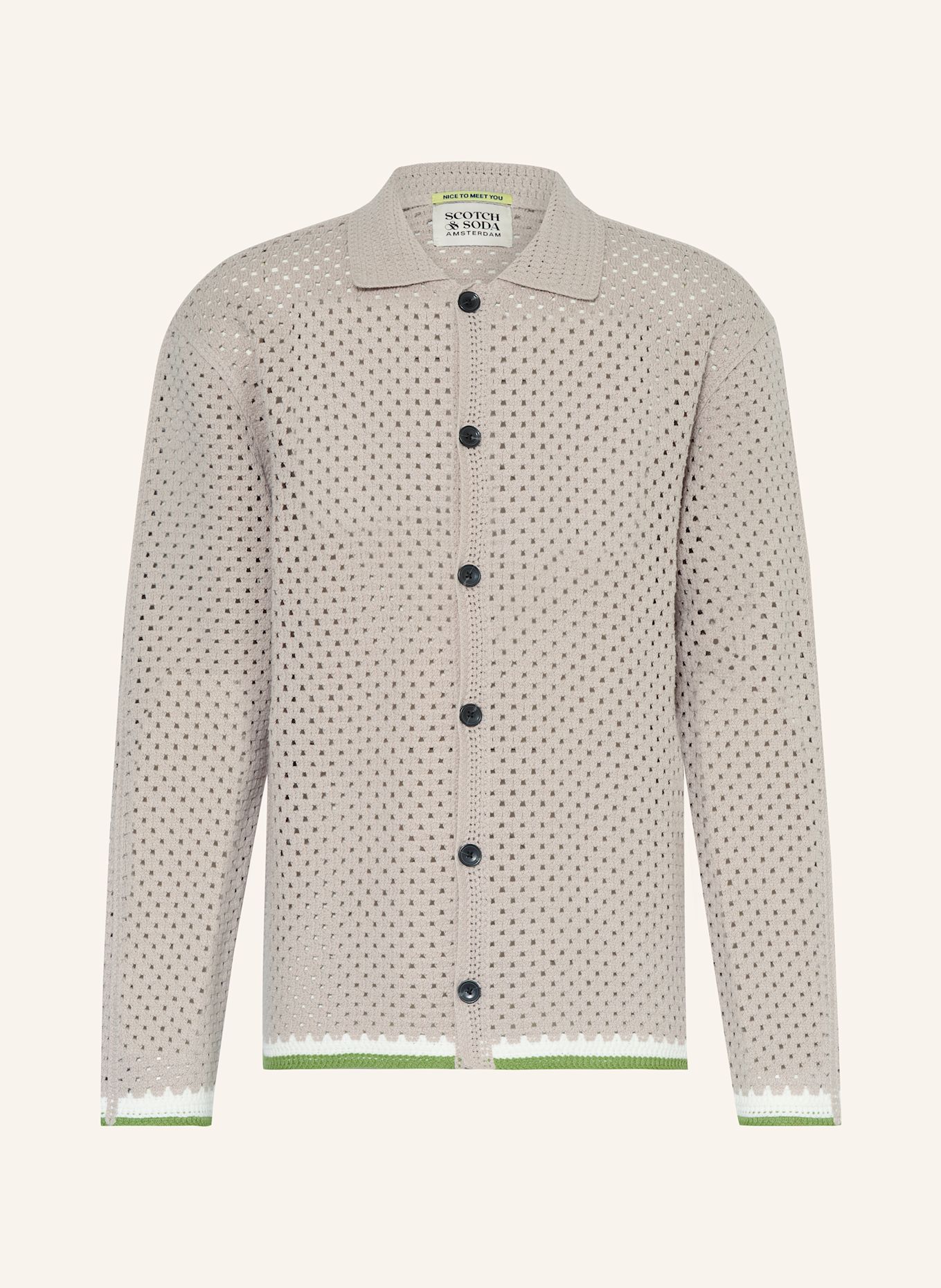 

Трикотажная рубашка обычного кроя Scotch & Soda, коричневый