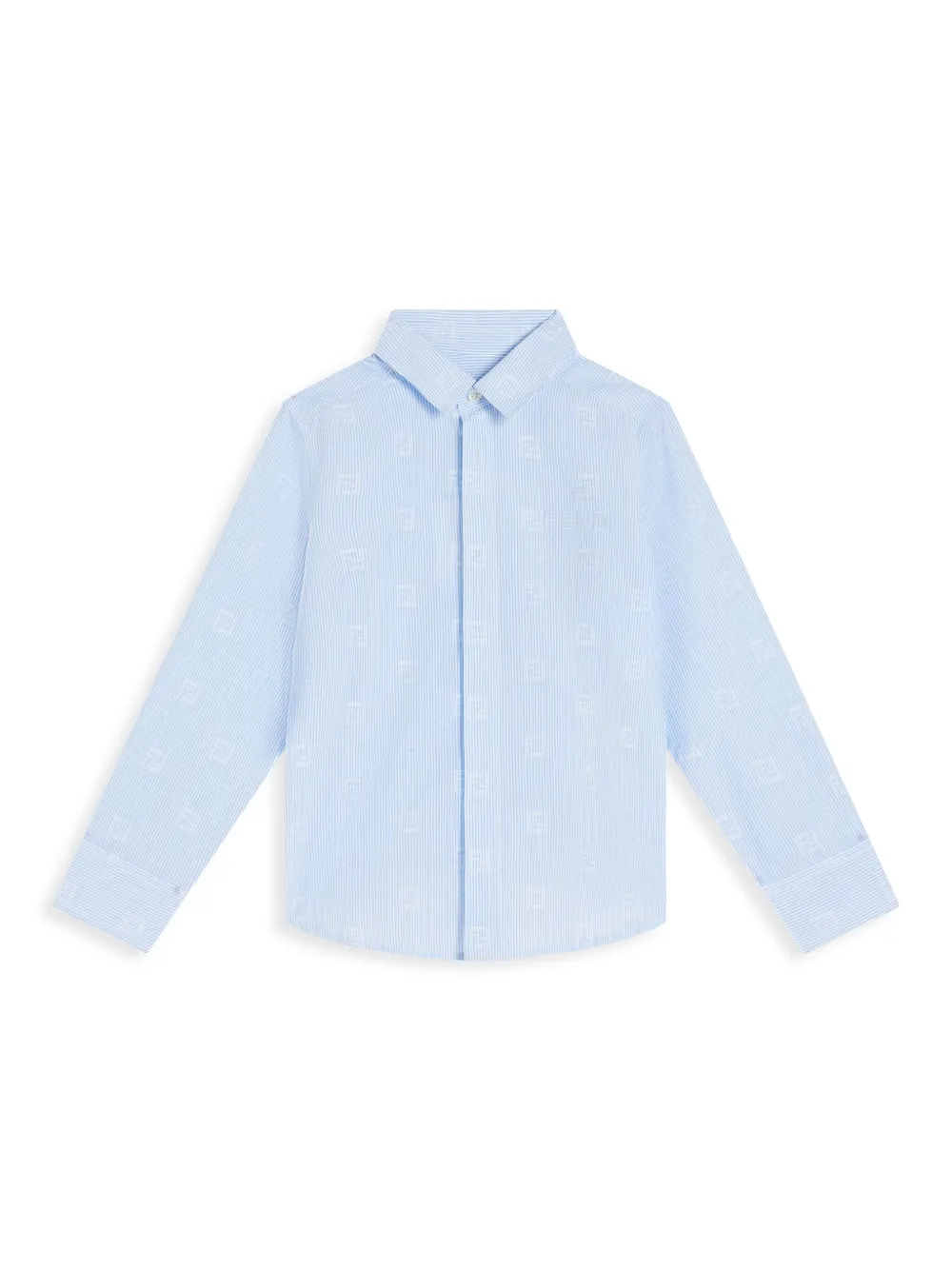 

Рубашка в полоску FENDI KIDS, синий