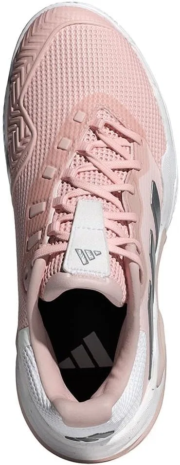 Кроссовки теннисные Adidas Barricade 13, Sandy Pink/Grey/Sandy Pink Metallic — фото 3