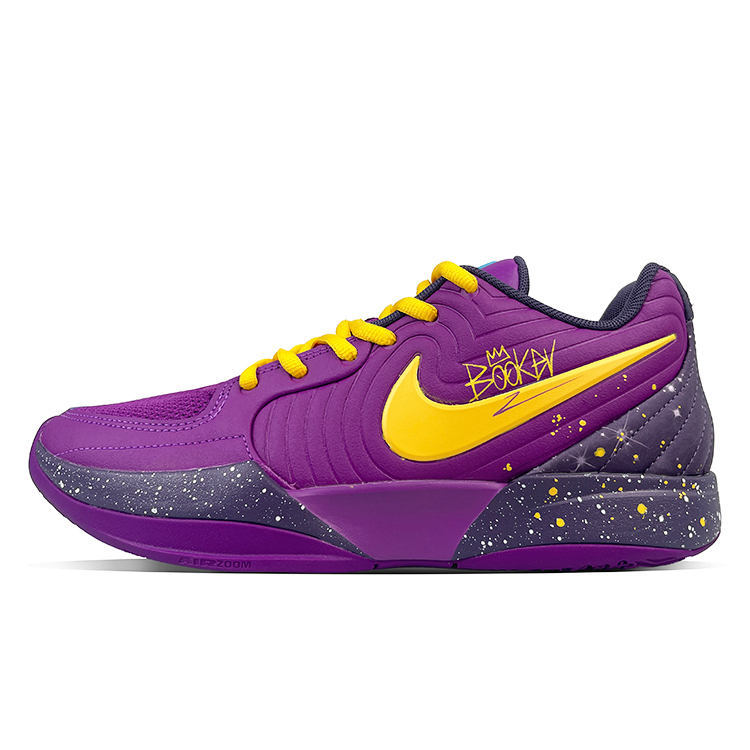 

Nike Мужские баскетбольные кроссовки Ja 2 с амортизацией, противоскользящим и износостойким покрытием, низкие, фиолетовые, цвет Purple