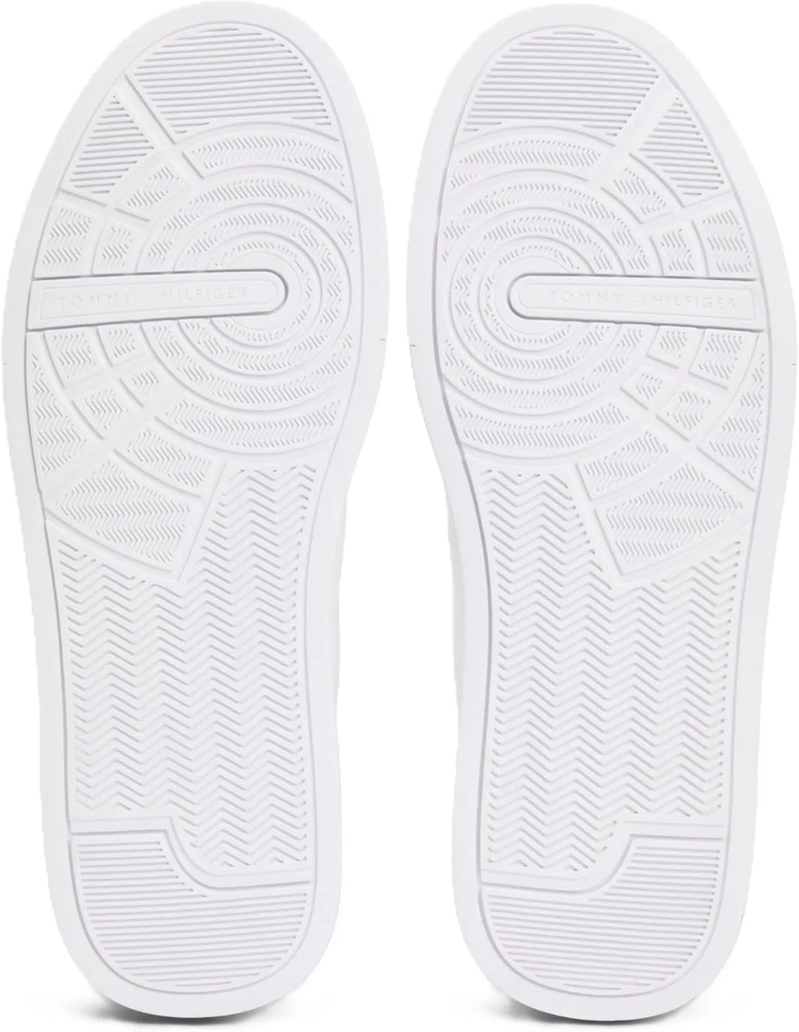 Мужские низкие кроссовки Tommy Hilfiger Th Court Knit Fm0fm05823, White (White) — фото 4