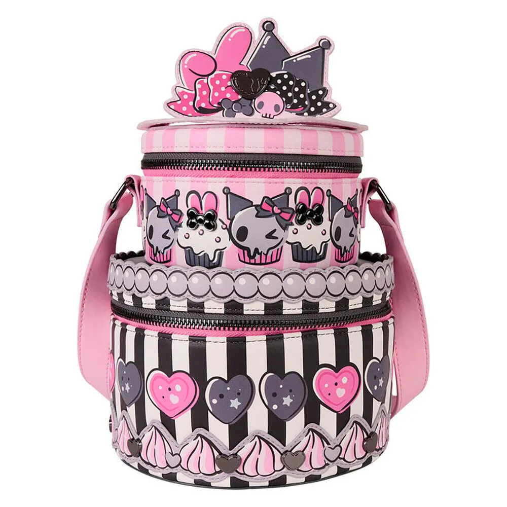 

Сумка Loungefly My Melody and Kuromi Sanrio handbag, розовый