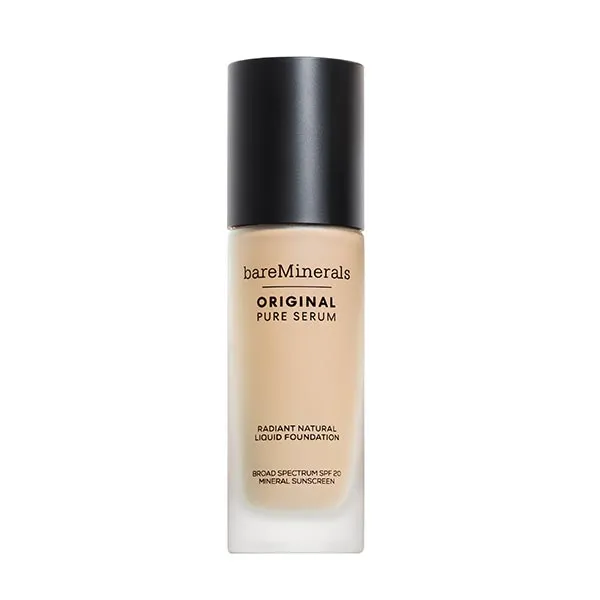 

Составляют основу Original Pure Serum Radiant Natural Spf Bareminerals, цвет fair warm